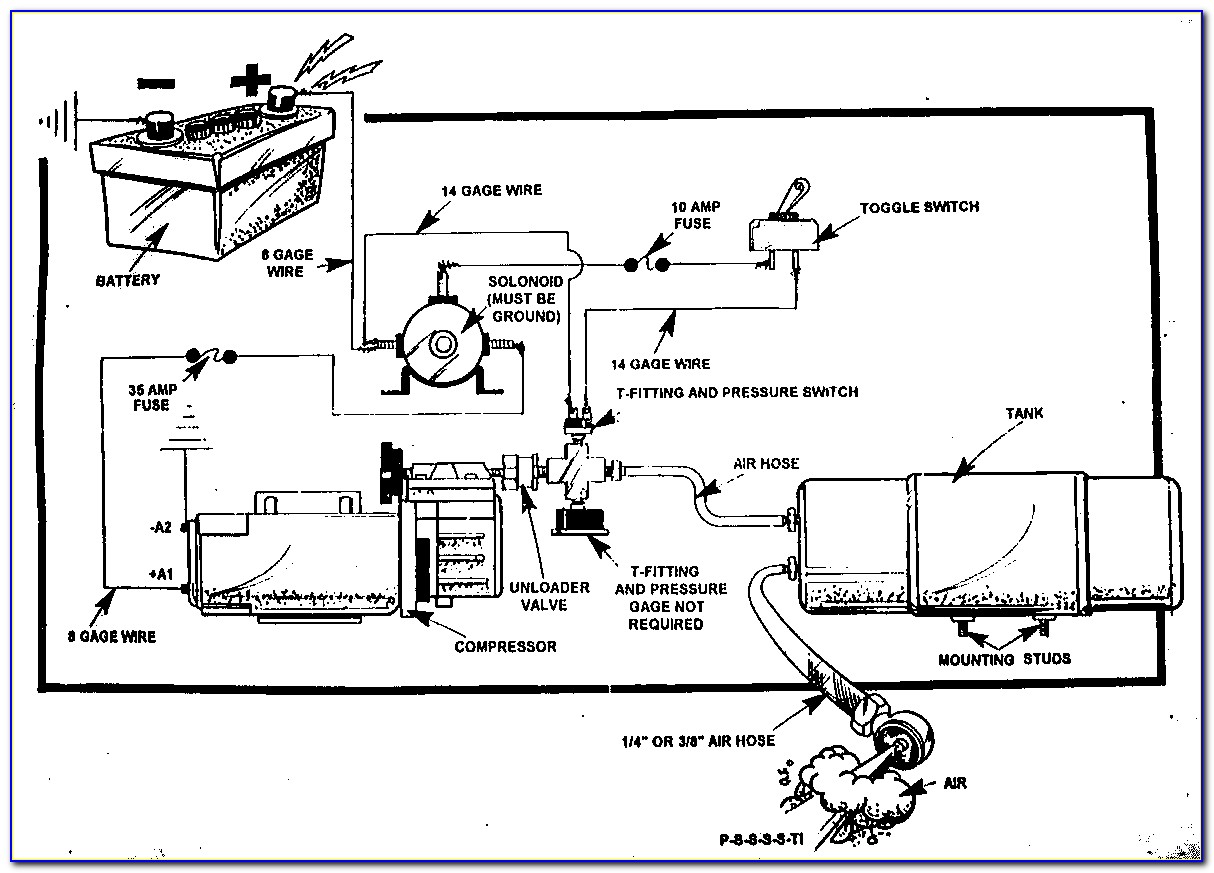 Compressor Wiring Diagram Relay