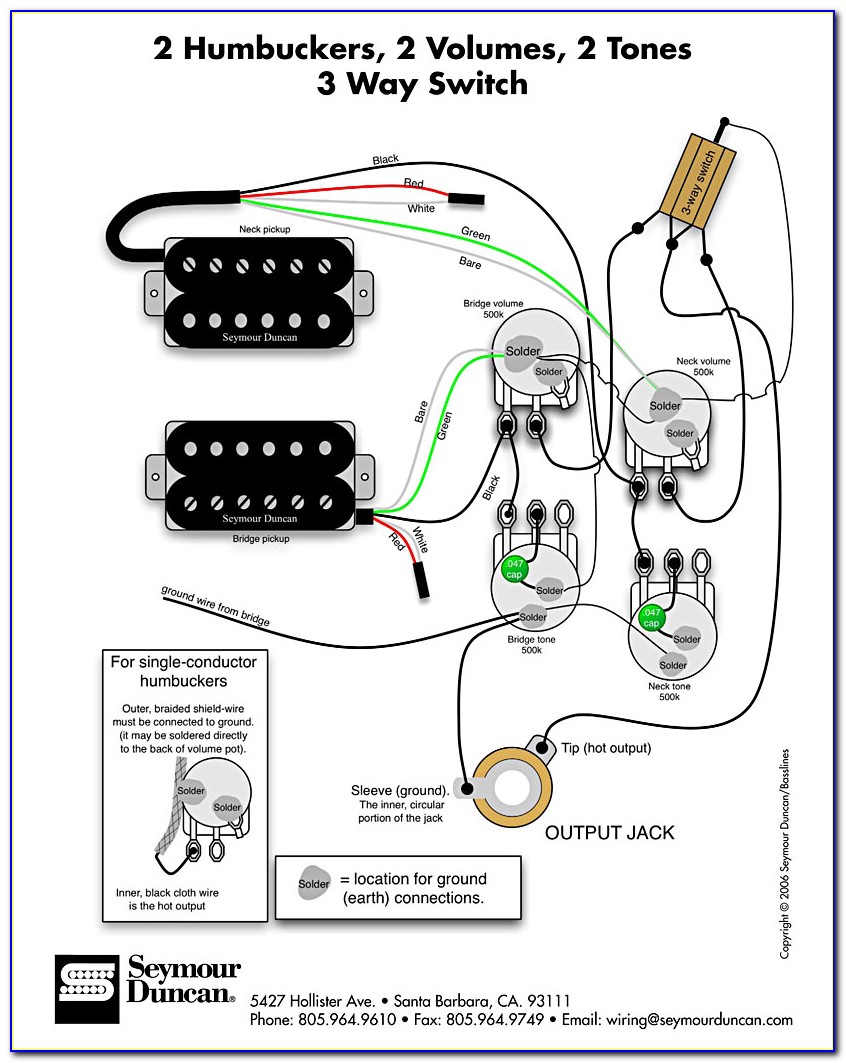 Epiphone Les Paul Wiring Diagram