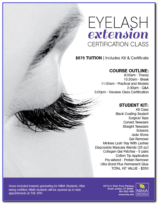 Eyelash Certification Houston