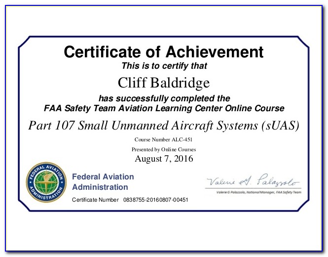 Faa Drone Certification Practice Test