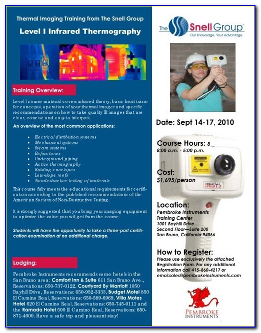 Flir Suas Level 1 Thermography Certification