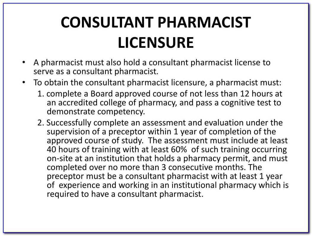 Florida Pharmacist Immunization Ce Requirements