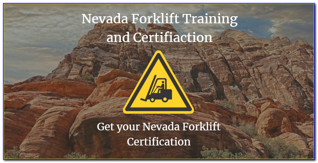 Forklift Certification Las Vegas Nv