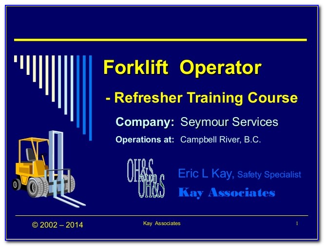Forklift Training Sacramento Ca