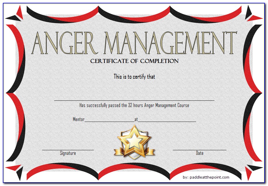 Free Anger Management Classes Online With Certificate
