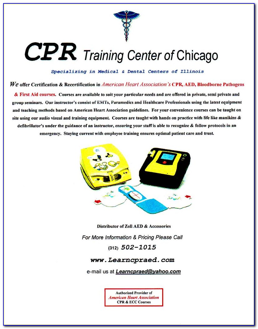 Free Cpr Training Certification Nyc