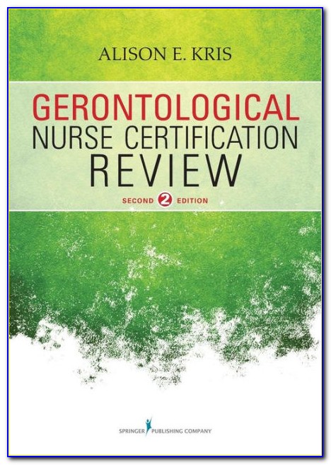 Gerontology Nursing Certification Exam