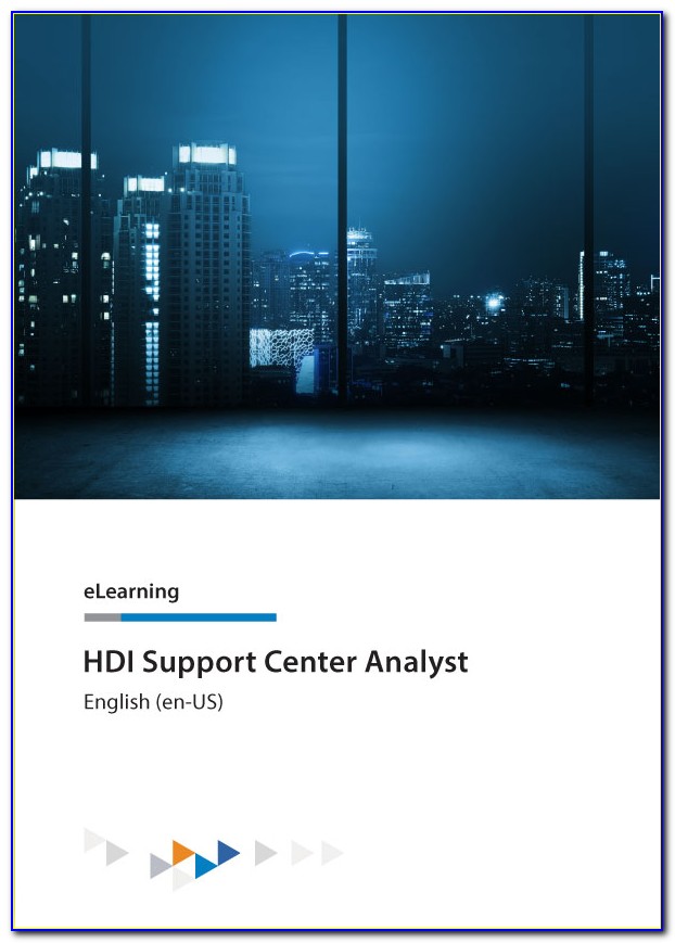 Hdi Support Center Analyst Certification Exam Answers
