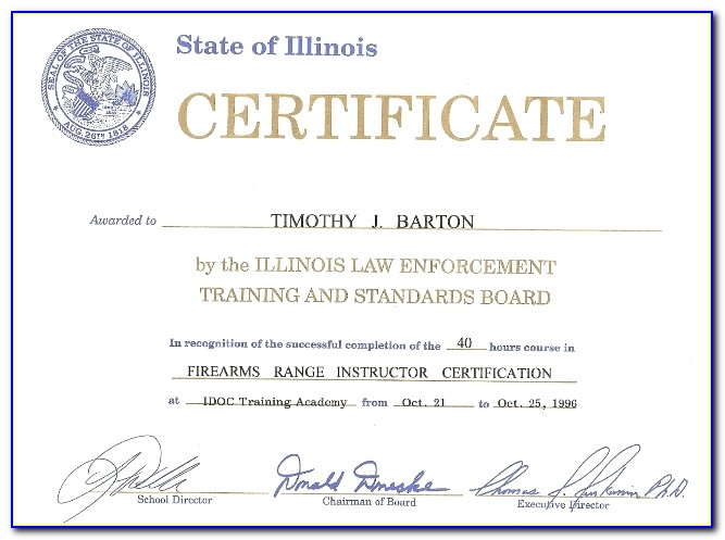 Illinois Concealed Carry Course