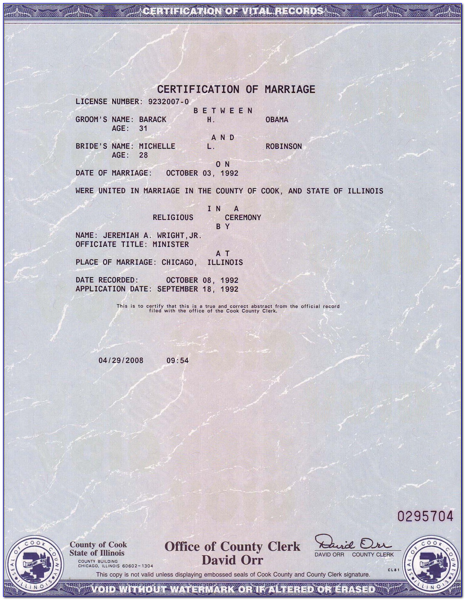 Illinois Secretary Of State Birth Certificates