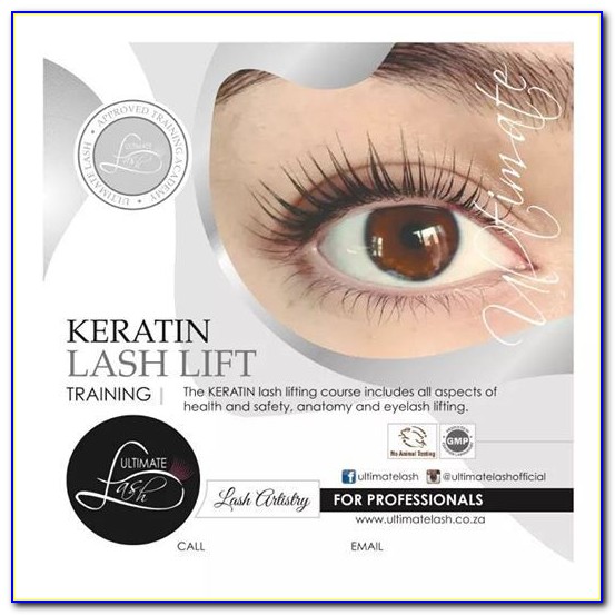 Keratin Lash Lift Certification