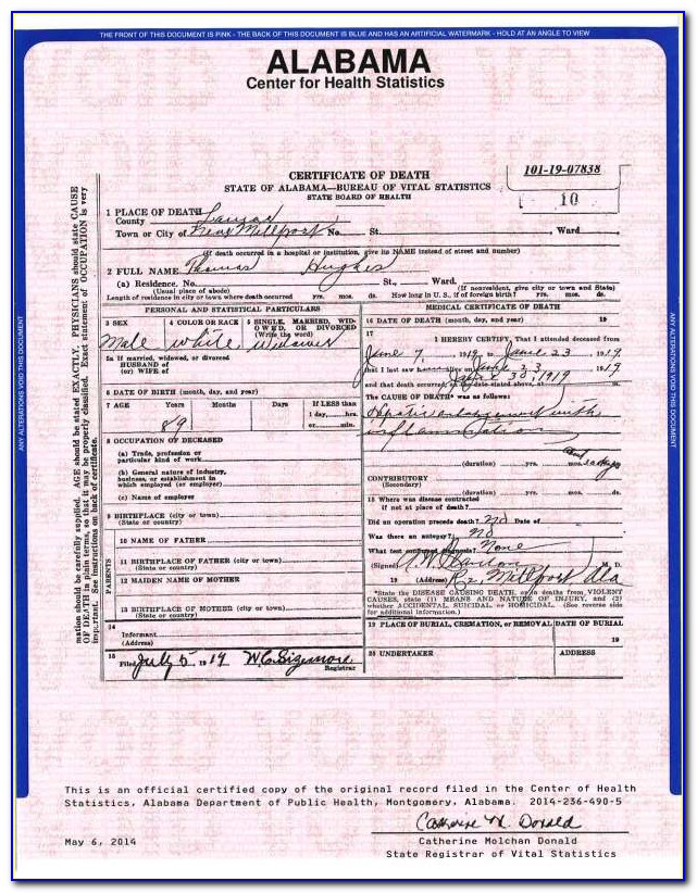 Kern County Public Records Birth Certificate