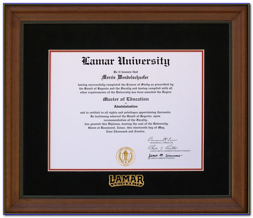 Lamar University Administration Certification