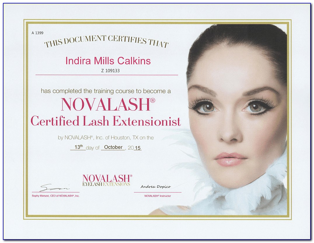 Lash Extension Certification St. Louis