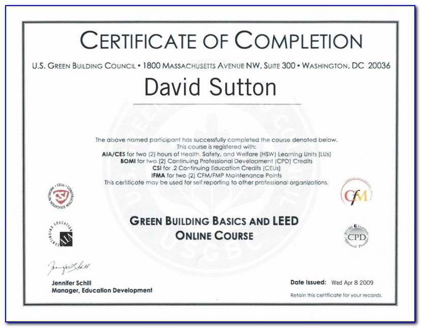 Leed Certification Denver