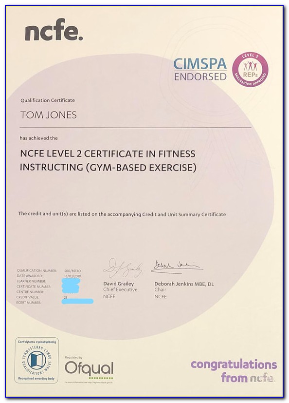 Level 2 Certificate In Fitness Instructing – Gym Online