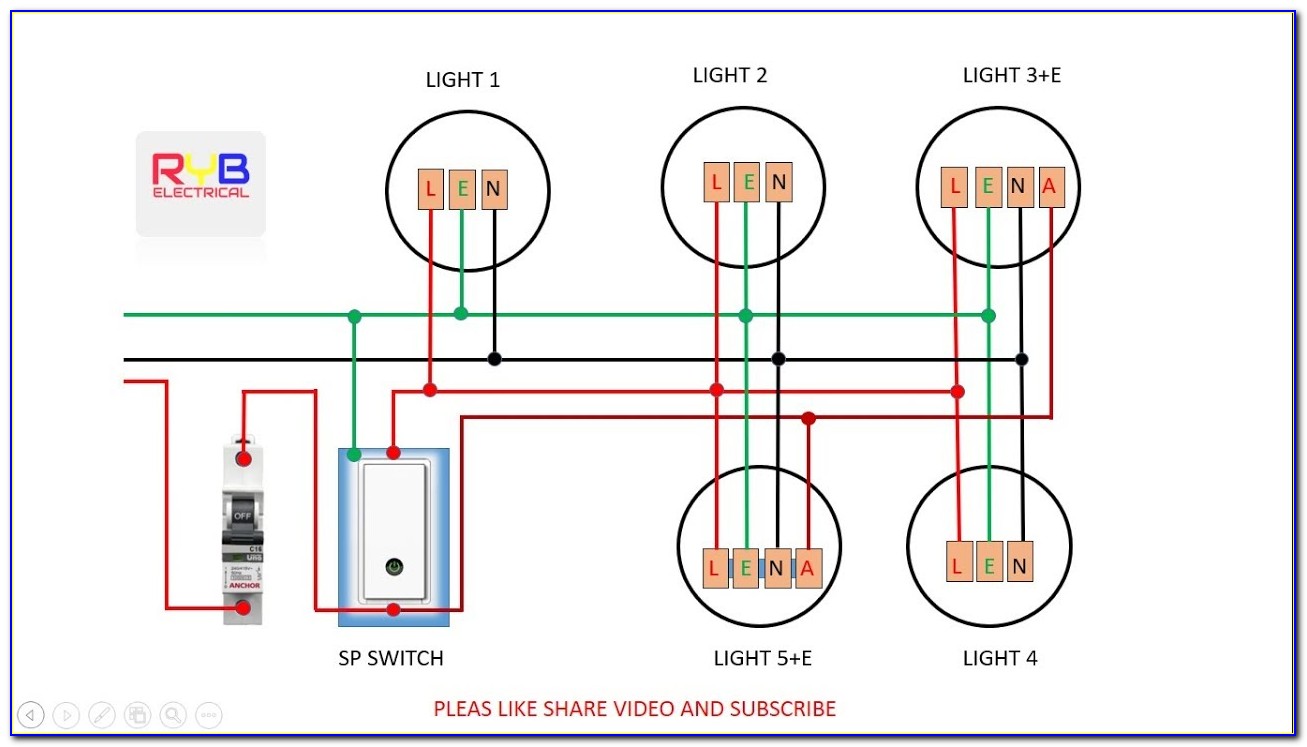 Light Wiring Diagram Power At Light