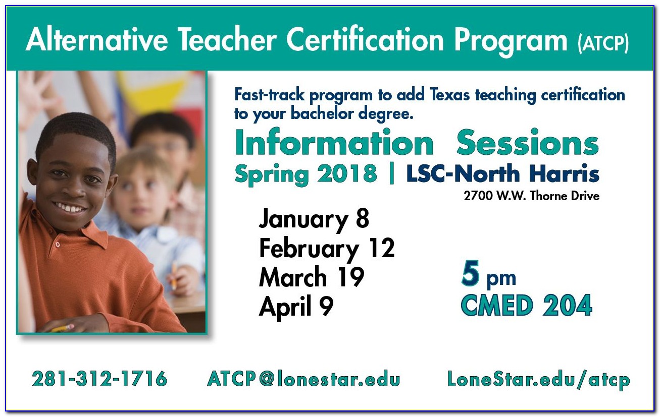 Lonestar Teaching Certification