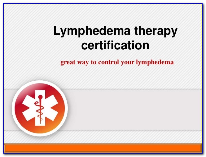 Lymphedema Certification Course Florida