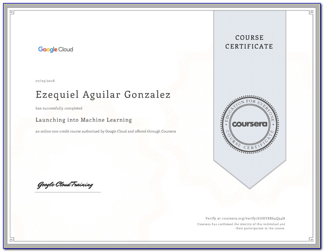 Machine Learning Certification Edx