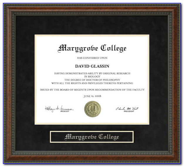 Marygrove College Certificate Program