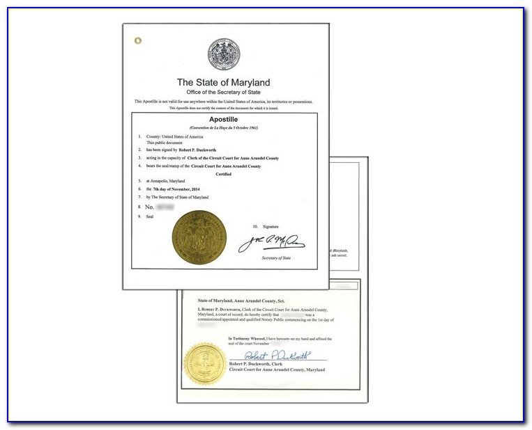 Maryland Cpa Wall Certificate