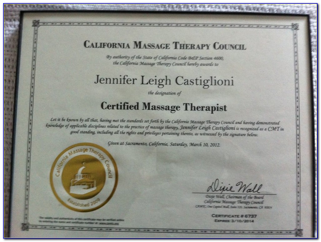 Massage Therapist Certification In Dubai