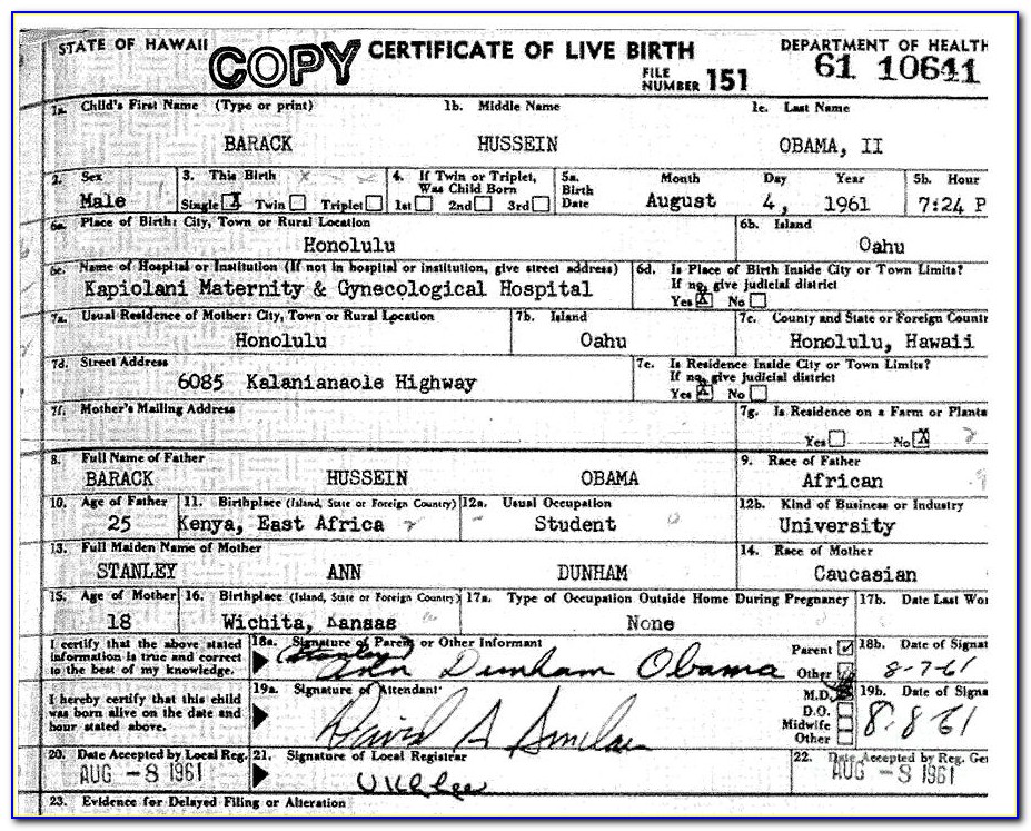 Mckinney Birth Certificate Office