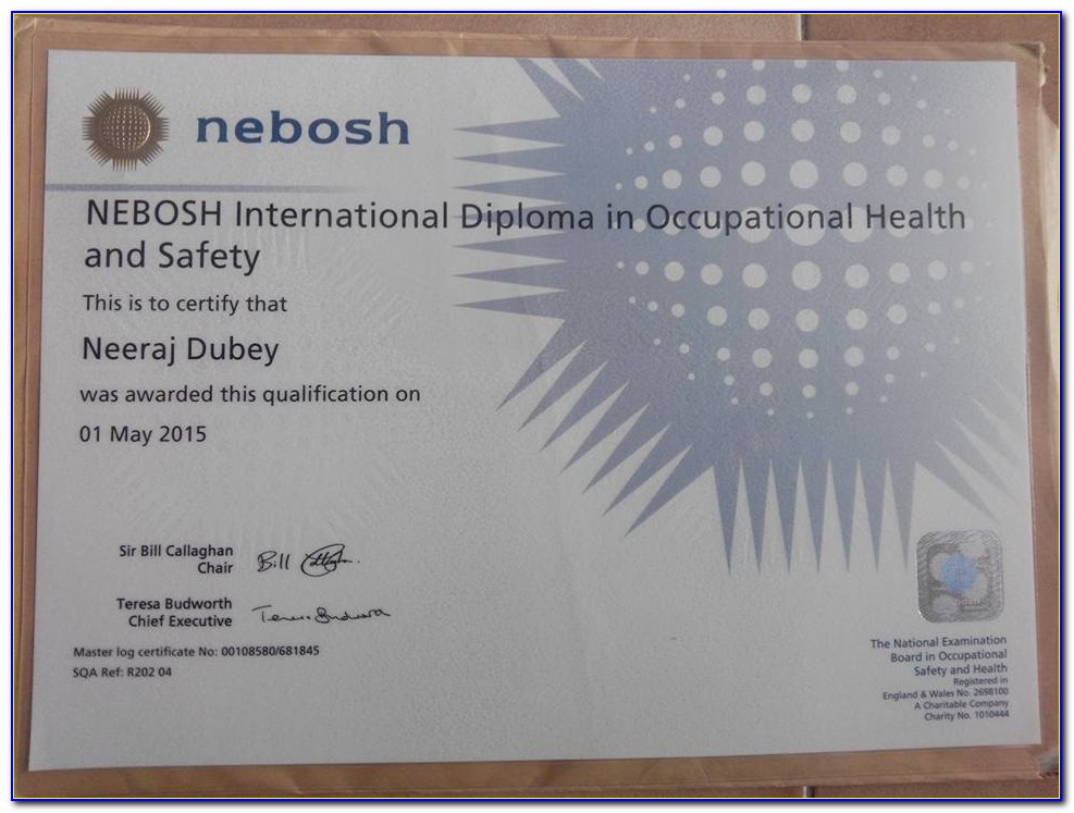 Nebosh General Certificate Online Free