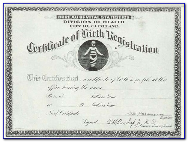 Newborn Birth Certificate Oregon