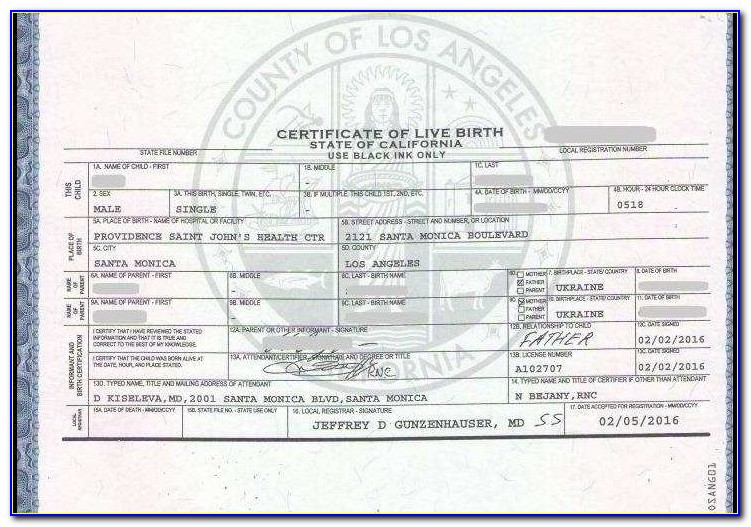 Norwalk Office For Birth Certificate
