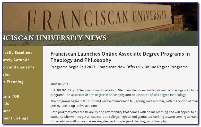 Online Catholic Theology Certificate Programs