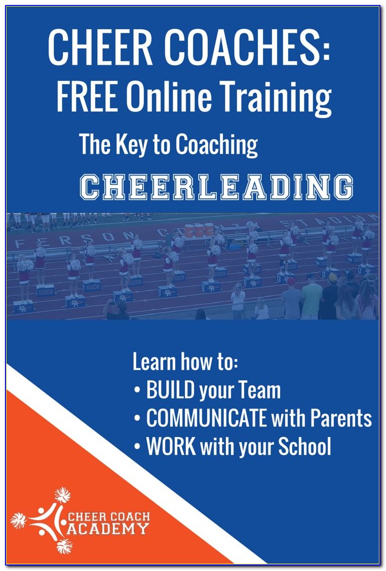 Online Cheerleading Coach Certification
