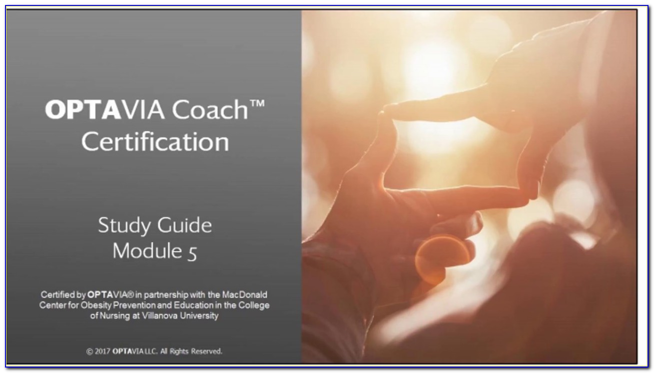 Optavia Health Coach Certification