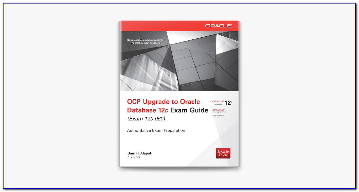 Oracle 12c Ocp Certification Book