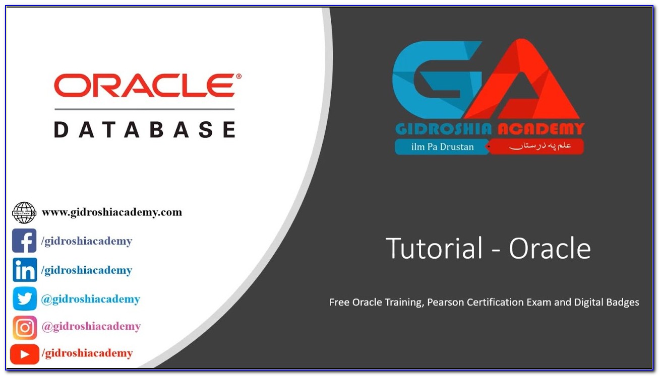 Oracle Certification Practice Exams Free