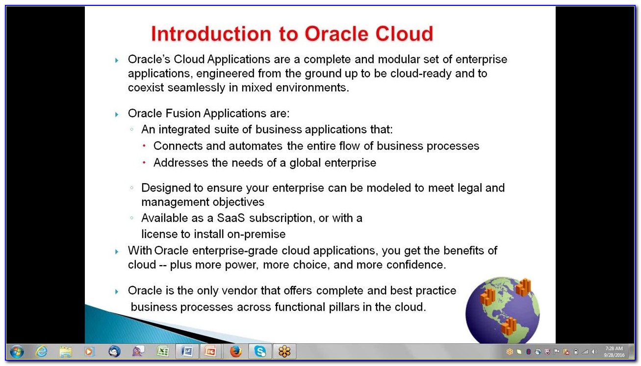 Oracle Hcm Cloud Certification Training