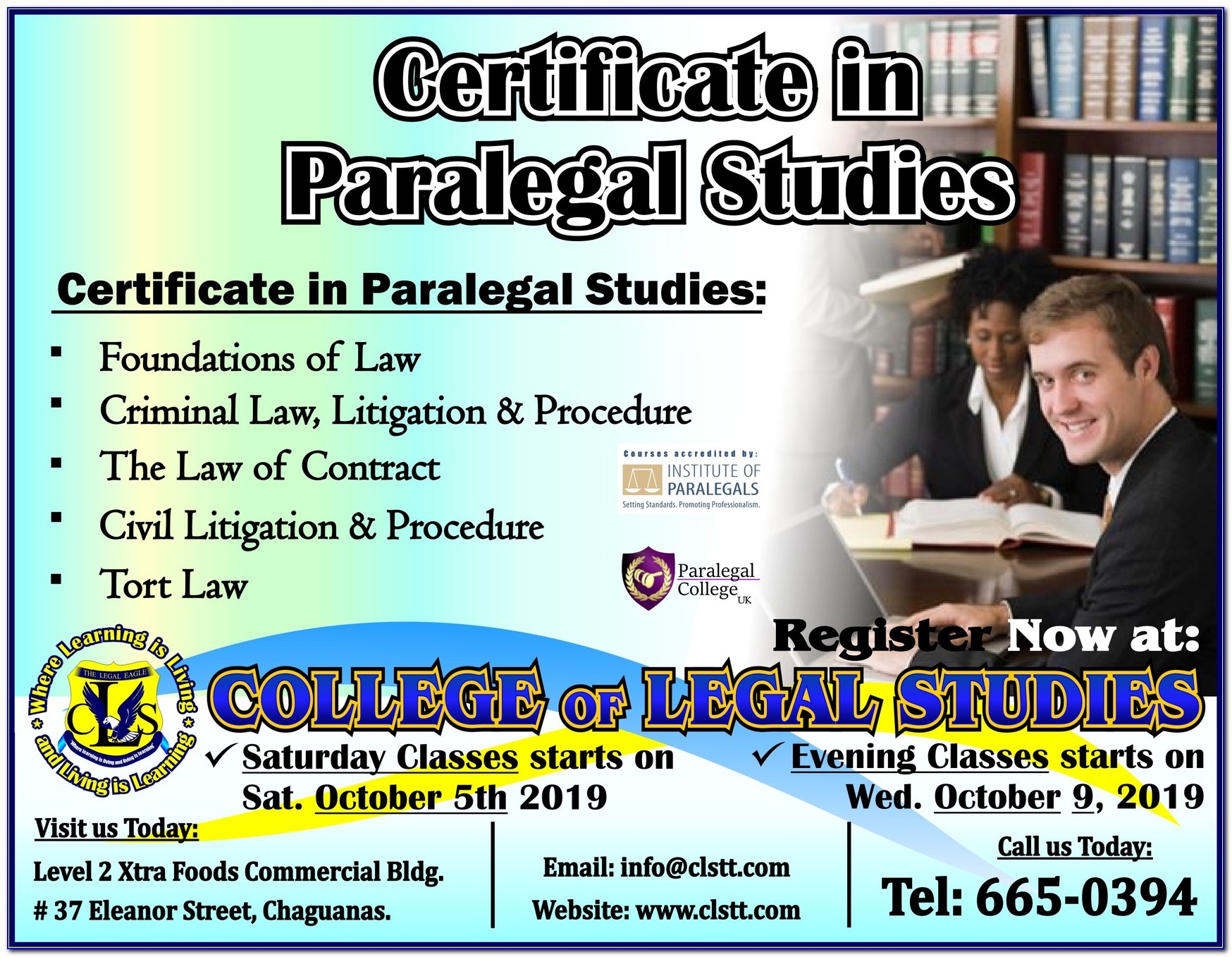 Paralegal Certificate Charlotte Nc