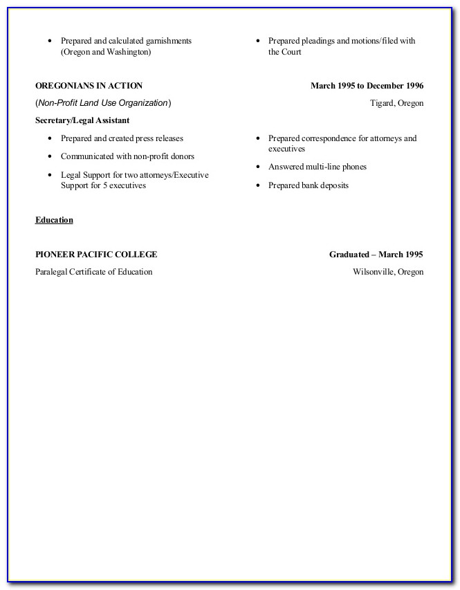 Paralegal Certificate Richmond Va