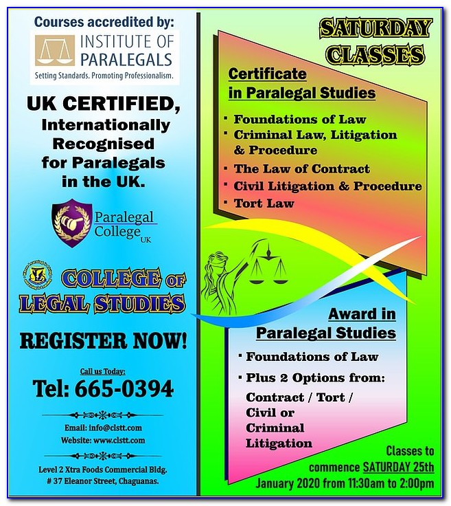 Paralegal Certificate University Of Alabama