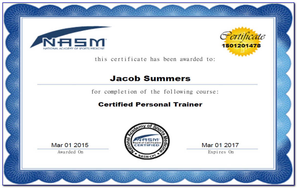 Personal Trainer Certification Miami Dade College