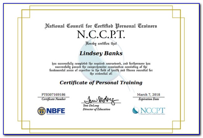 Personal Training Certification Rochester Ny
