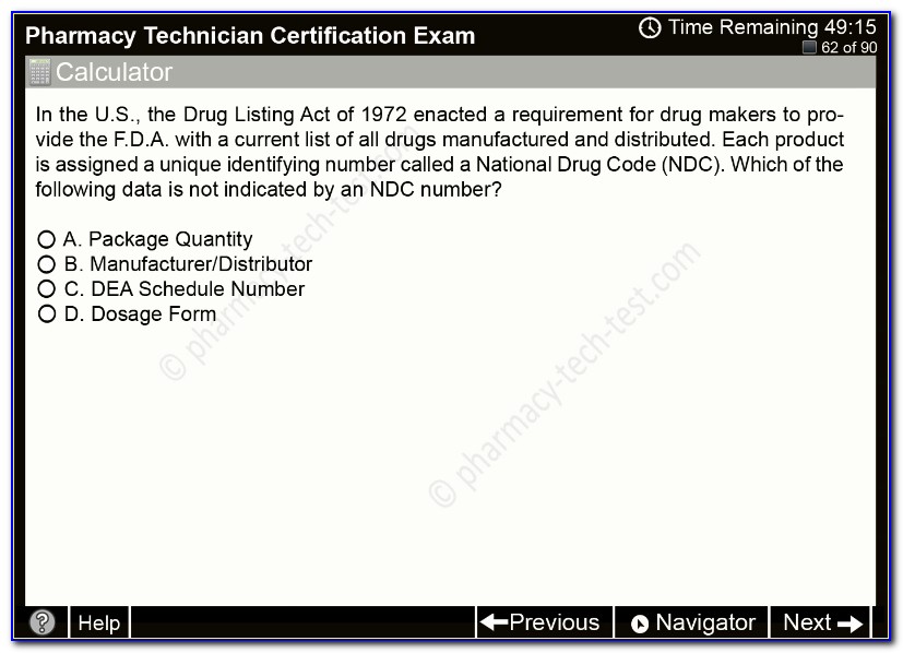 Pharmacy Tech Certification Nh
