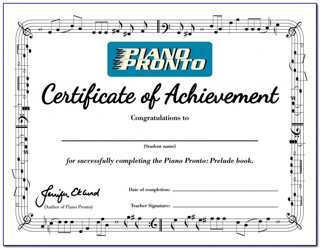 Piano Pedagogy Certificate Online