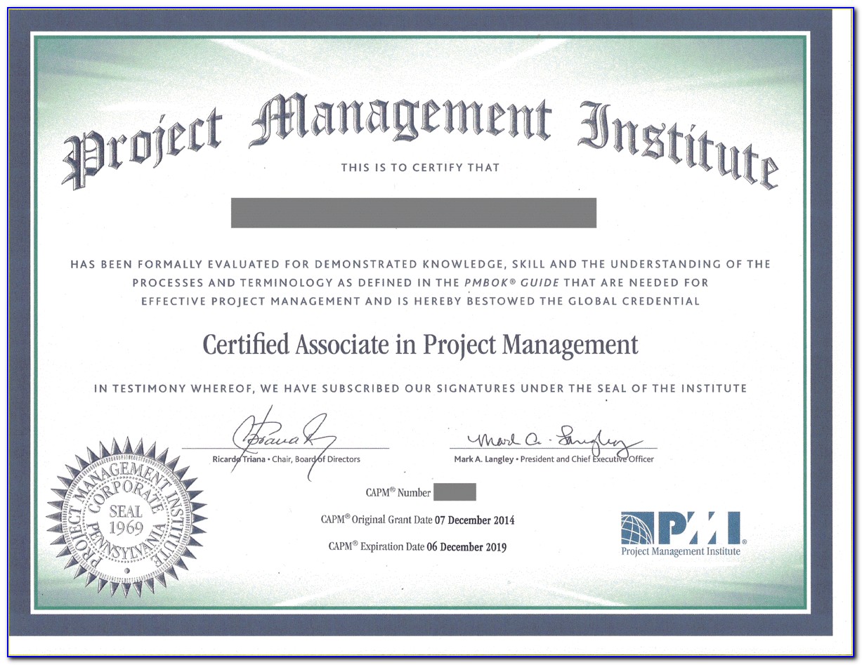 Project Management Certification Umsl
