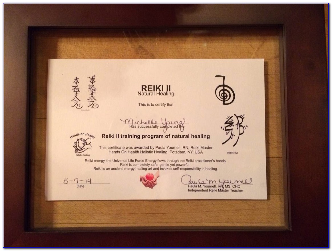 Reiki Certification Classes Nyc