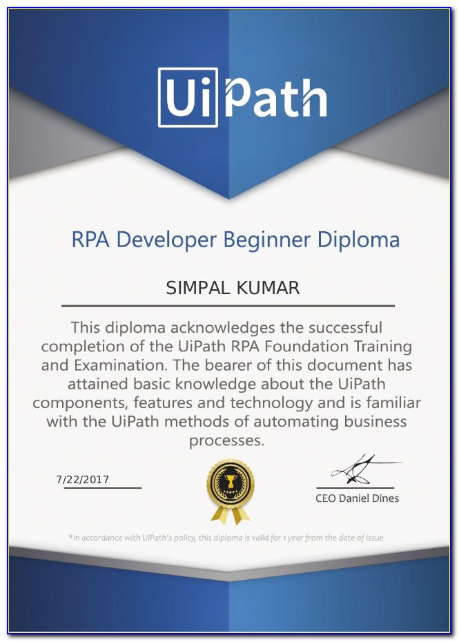 Rpa Developer Advanced Certification Exam #5