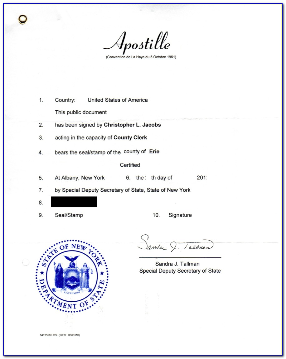 Sample Of Apostille Certificate Philippines