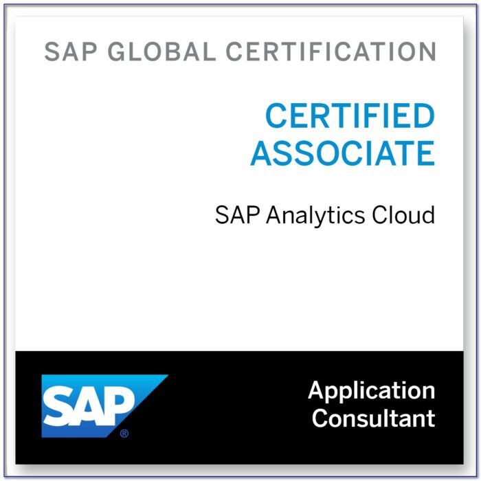 Sap Analytics Cloud Certification Material