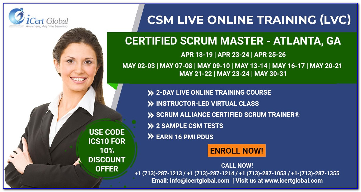 Scrum Master Certification Atlanta